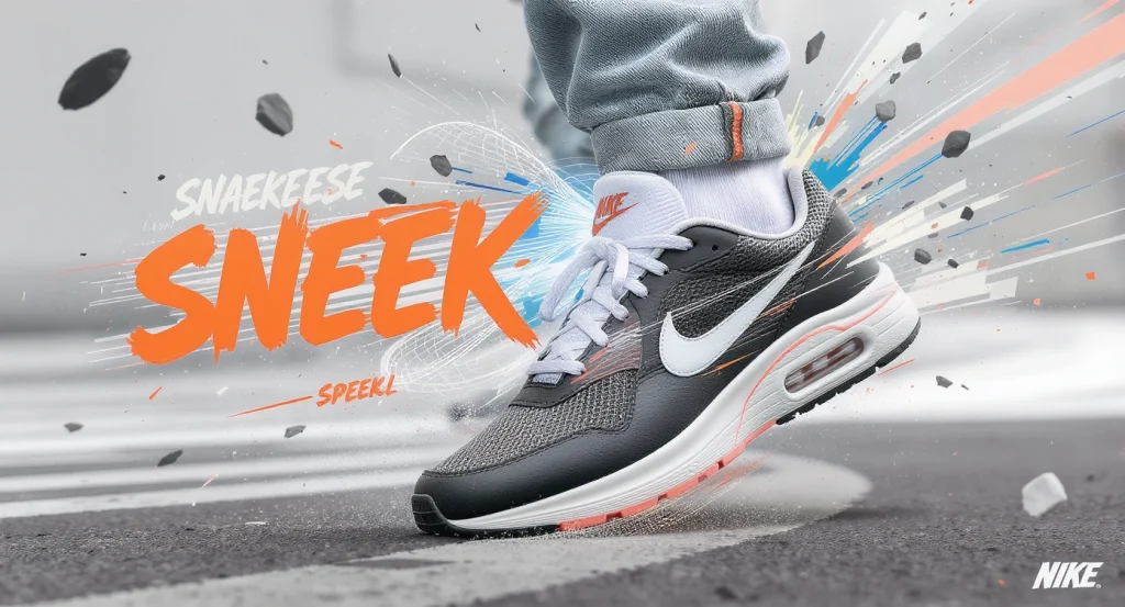 sneaker advertisement