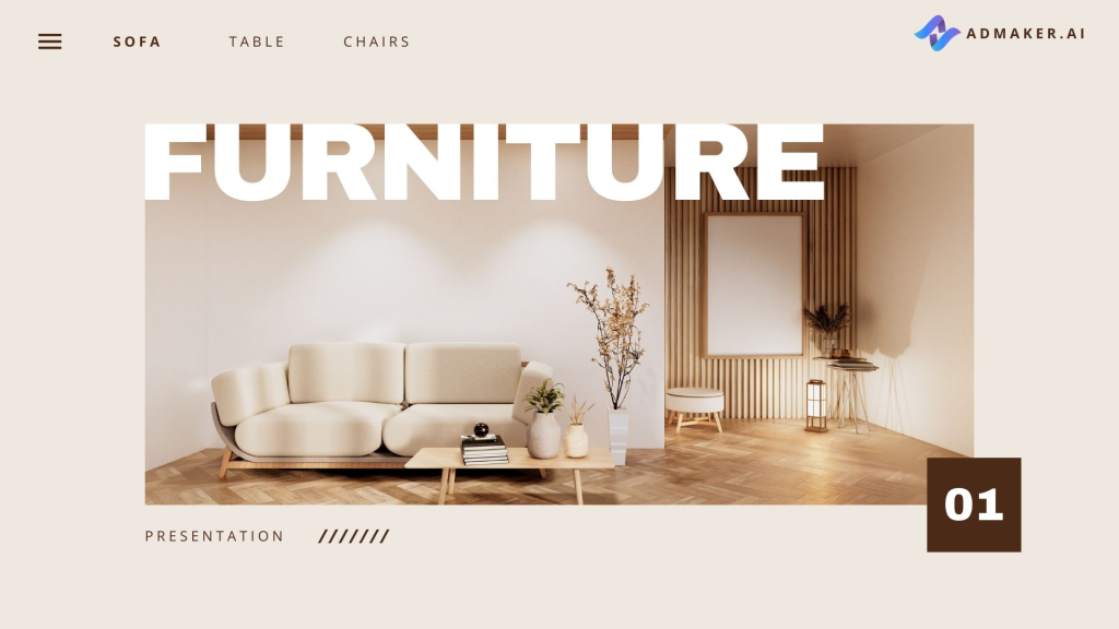 Sofa advertisement