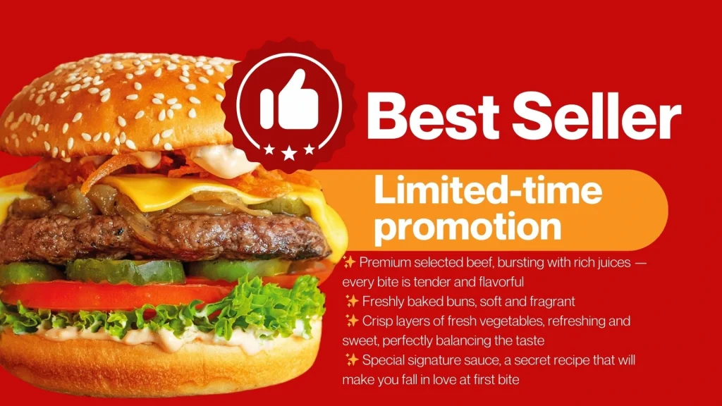 Burger Promotion