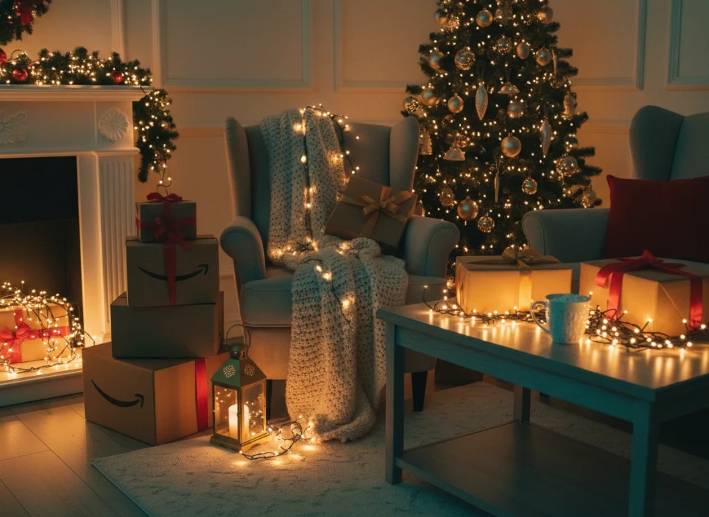 Christmas atmosphere advertisement